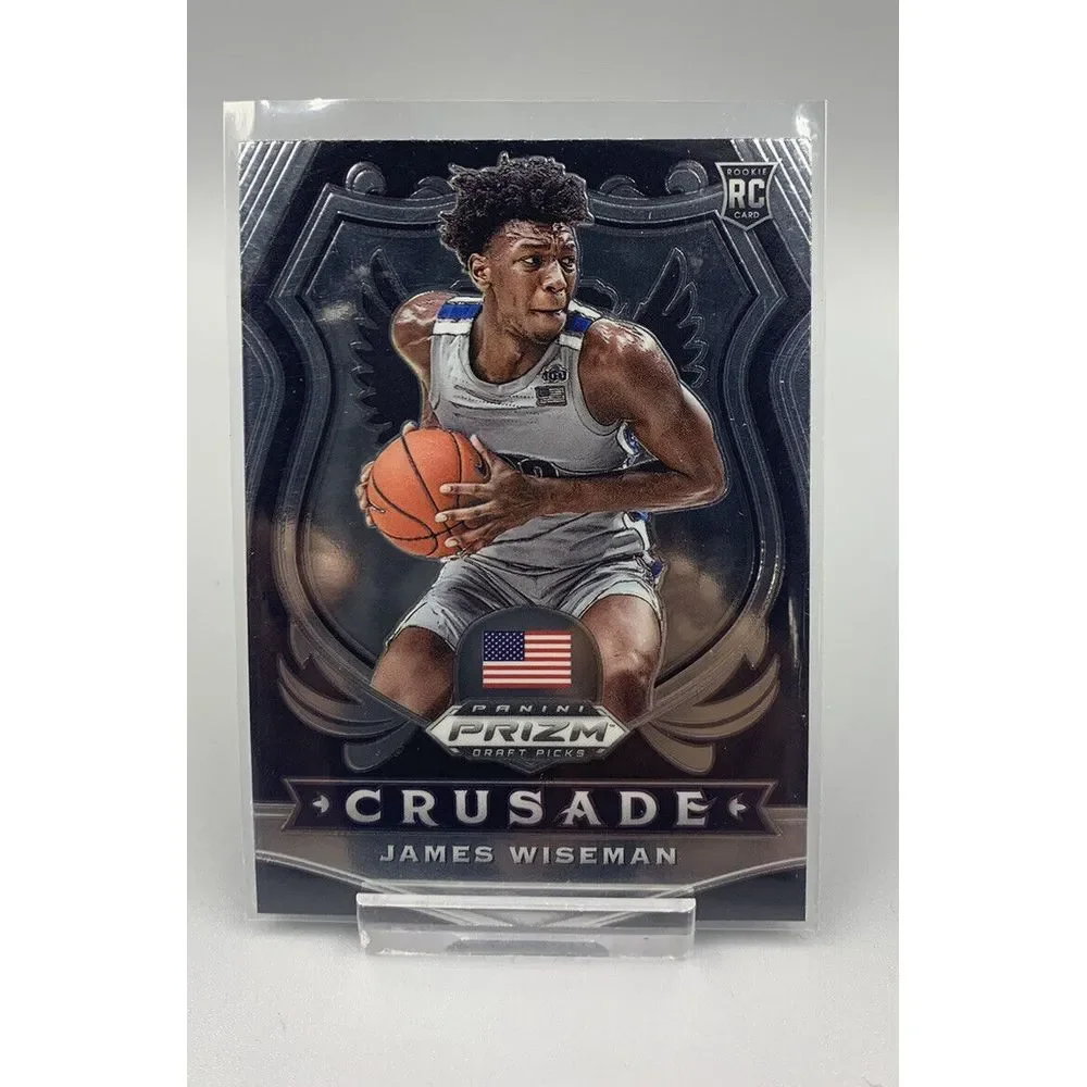 2020-21 Panini Prizm Draft‎ Picks Crusade #82 James Wiseman RC Golden State
